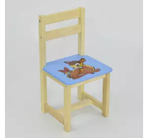 Детский стульчик МАСЯ Оленёнок Бэмби (4023) 
Голубой